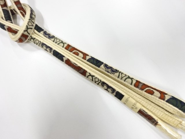 JAPANESE HAND-TIED OBIJIME CORD / UNUSED